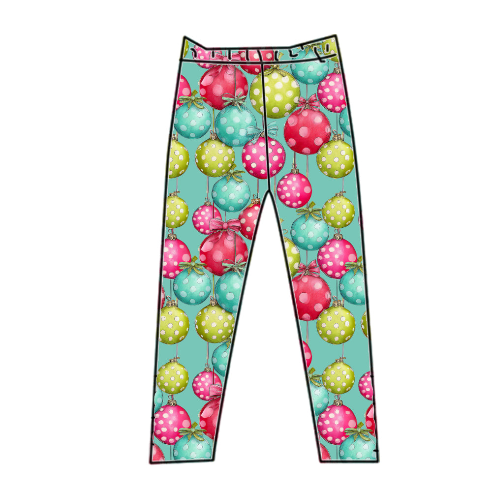 CHRISTMAS ORNAMENT LEGGINGS - PREORDER