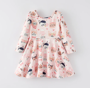 VALENTINE KITTY DRESS PREORDER