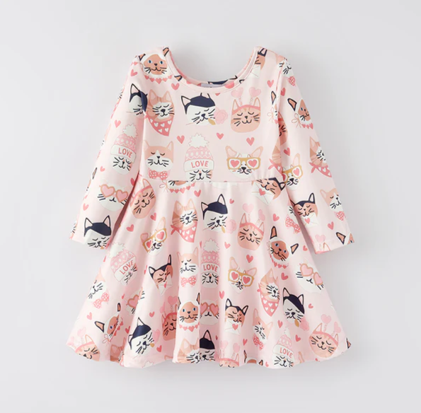 VALENTINE KITTY DRESS PREORDER