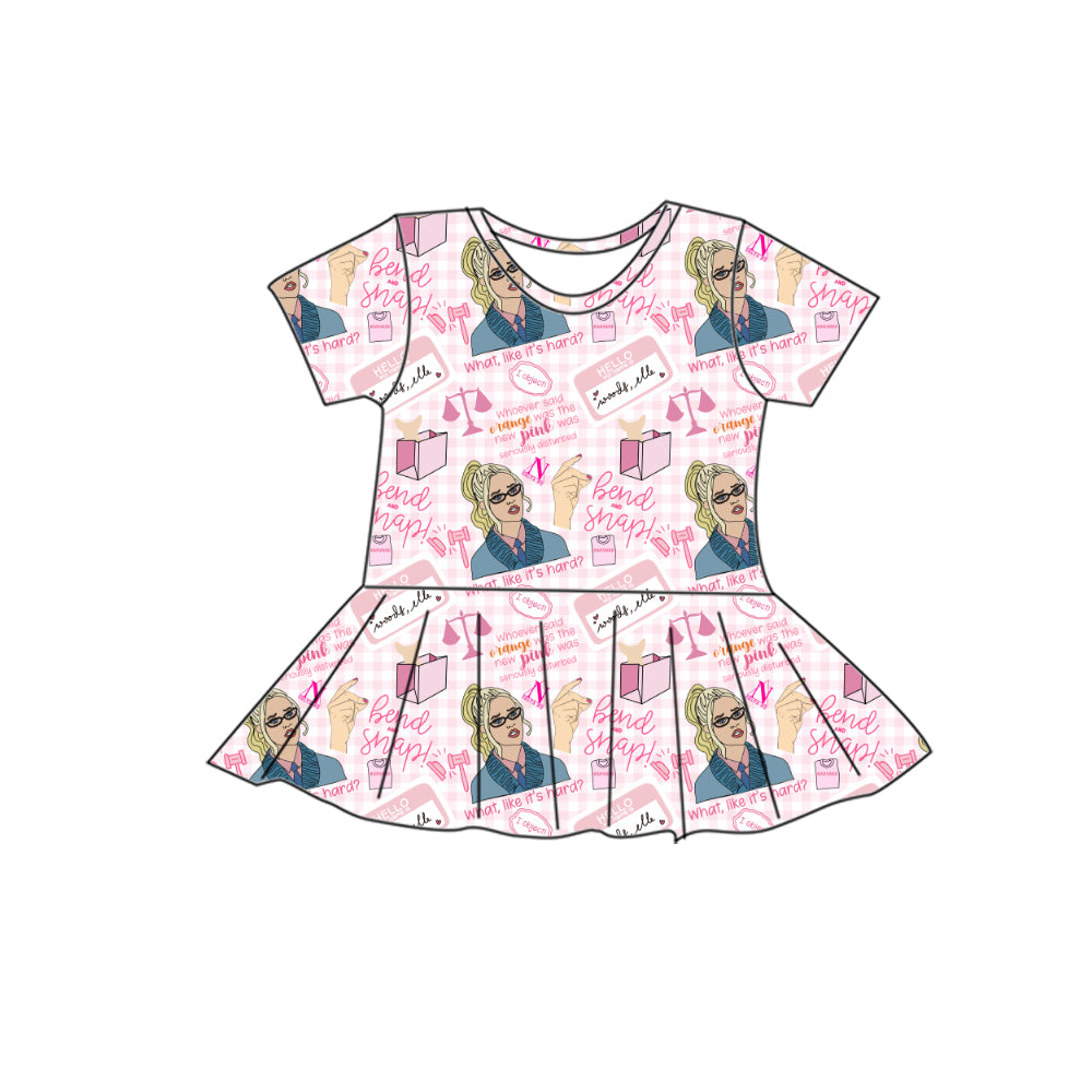 Pink Peplum - Preorder