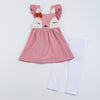 PINK FOX DRESS SET