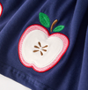 BACK TO SCHOOL APPLE SHORT SET