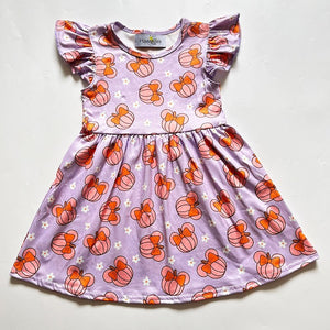 PUMPKIN & DAISY DRESS