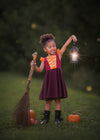 MARY SISTER SOFT COTTON TWIRL DRESS - Halloween2025