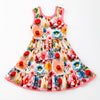 PRETTY FLORALS TANK DRESS