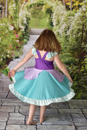 PRINCESS MERMAID TWIRLY DRESS PRE-ORDER - HC2025