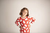 SNOWMAN RED PAJAMAS