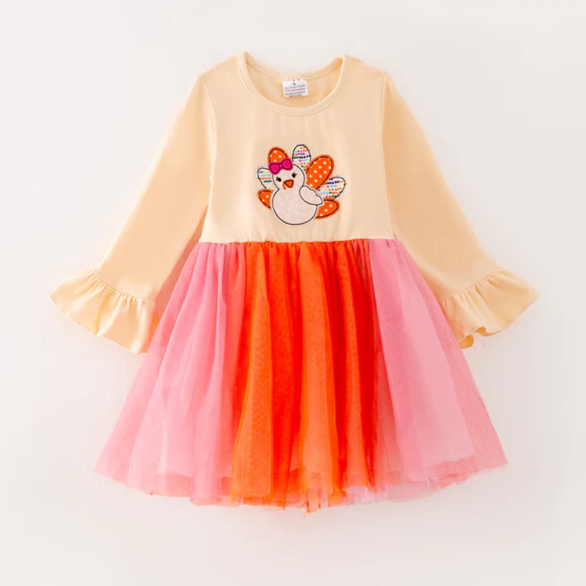 THANKSGIVING TULLE DRESS