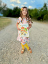 BACK TO SCHOOL RAINBOW PAINT DRESS