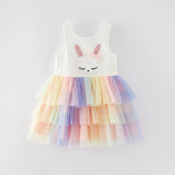 EASTER RAINBOW TUTU DRESS