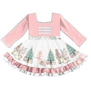 PINK NUTCRACKER BALLERINA LONG DRESS PRESALE