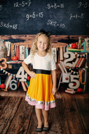 PENCIL TWIRLY DRESS  KIDS & ADULTS