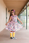 BE KIND BACK TO SCHOOL DRESS WITH POCKETS