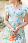 EASTER MINT BUNNY DRESS