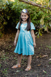 SPRING SHIMMER MINT DRESS