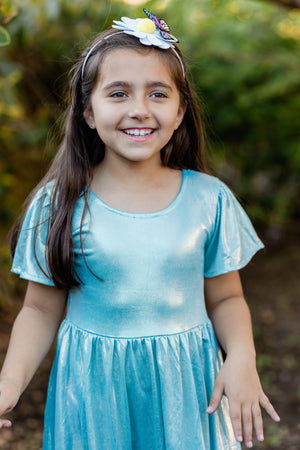 SPRING SHIMMER MINT DRESS
