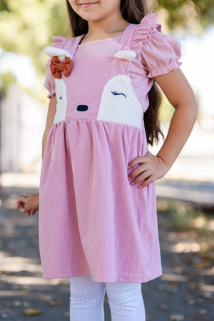 PINK FOX DRESS SET