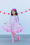 LOVE GUMMY CANDY BACK BOW DRESS