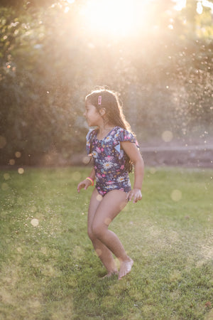 FLORAL ONE PIECE  SWIMSUIT