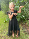 BLACK TULLE DRESS PRE-ORDER