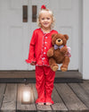 CHRISTMAS RED PJS - GIRLS