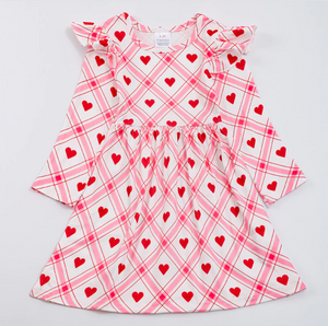 CHECKERED HEART DRESS