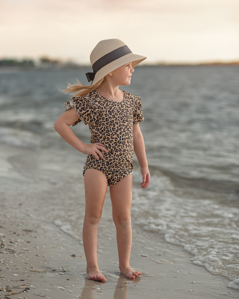 ANIMAL PRINT ONE PIECE SWIMSUIT