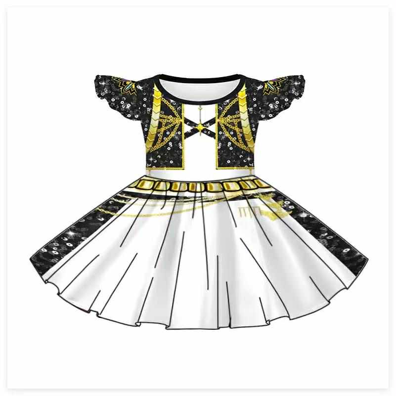 KPOP SPARKLE TWIRL DRESS STYLE #1 PRE-ORDER - Halloween Guaranteed