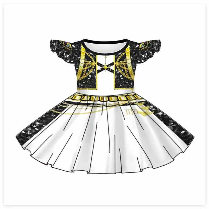 KPOP SPARKLE TWIRL DRESS STYLE #1 PRE-ORDER - Halloween Guaranteed