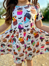 SPOOKY CUPCAKES DRESS