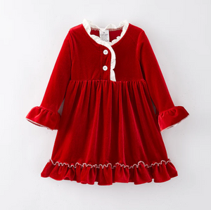 RED VELVET NIGHTGOWN - PRESALE