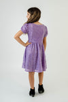 EVA PURPLE SPARKLE DRESS PRESALE