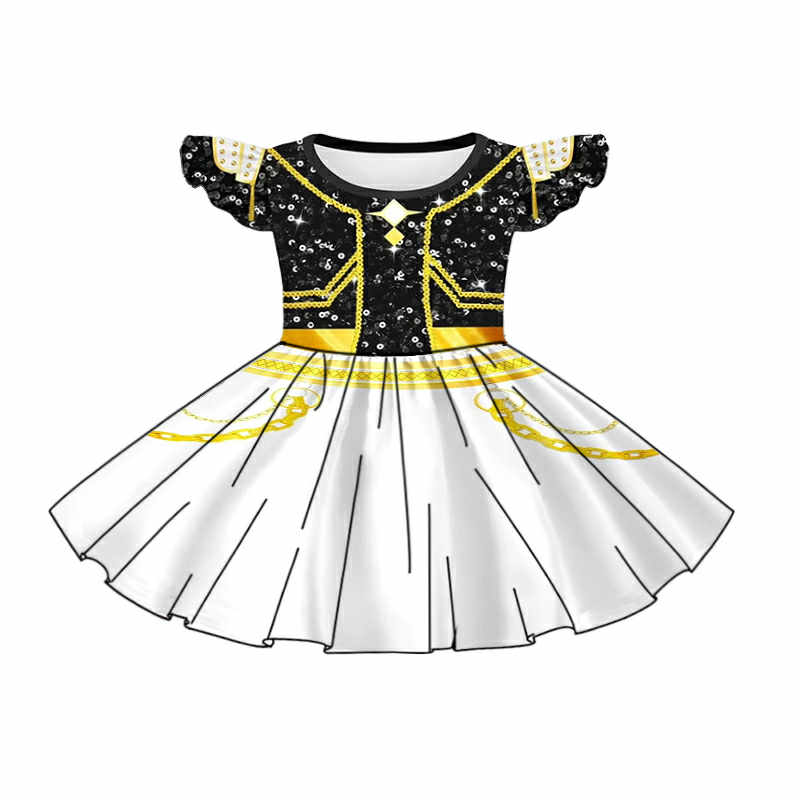 KPOP SPARKLE TWIRL DRESS STYLE #2 PRE-ORDER - Halloween Guaranteed
