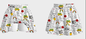 BACK TO SCHOOL SKORT