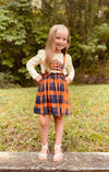 PUMPKIN OVERALL DRESS