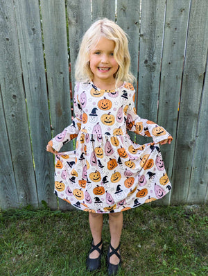 HALLOWEEN PUMPKIN DRESS