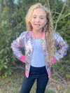 RENEE SILVER & PINK SPARKLE JACKET