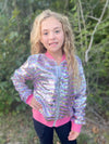 RENEE SILVER & PINK SPARKLE JACKET