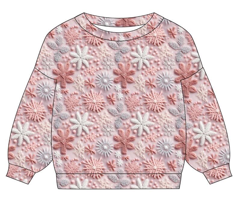 SNOWFLAKE CREWNECK PRESALE MOMMY & ME