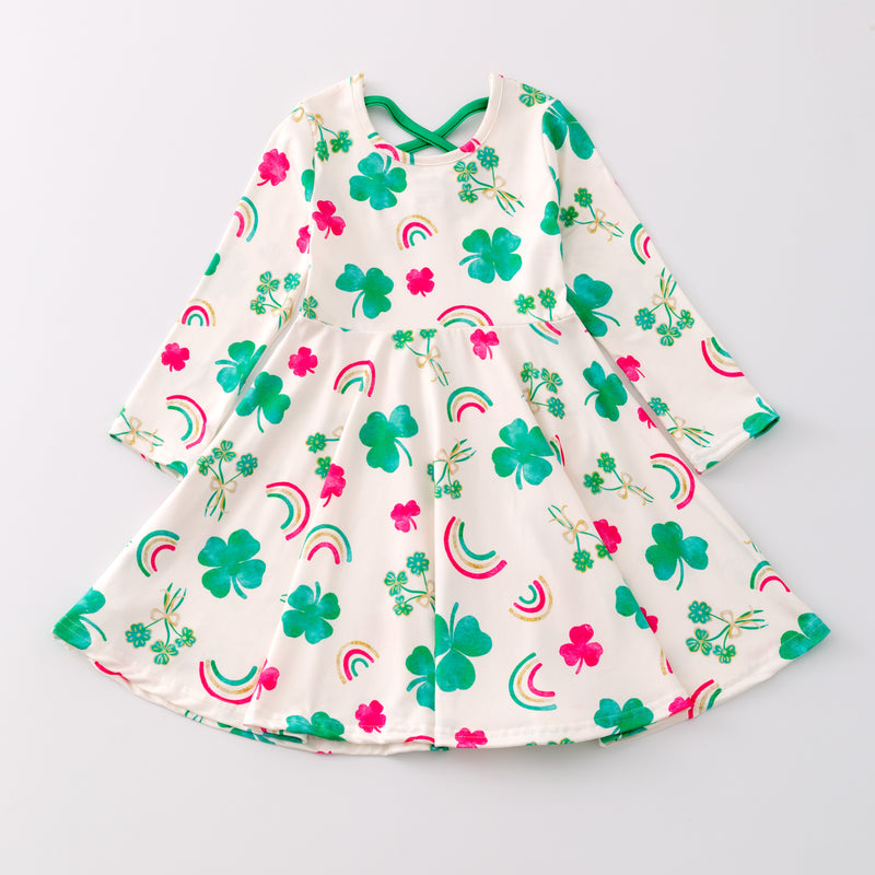 SHAMROCK TWIRL DRESS