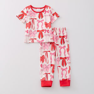 VALENTINE BOW PAJAMAS - PREORDER