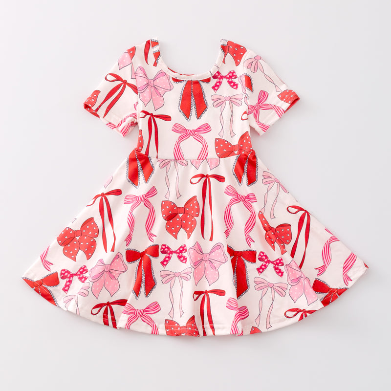 VALENTINE BOW DRESS - PREORDER