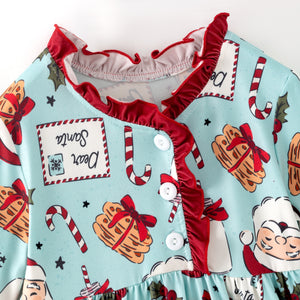 DEAR SANTA NIGHTGOWN - BLUE - Christmas2025 - Preorder