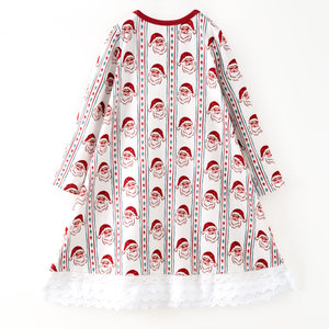 SANTA STRIPE NIGHTGOWN - Christmas2025
