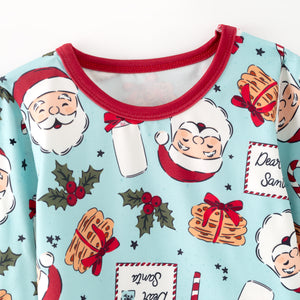 DEAR SANTA PAJAMAS - BLUE - Christmas2025 - Preorder