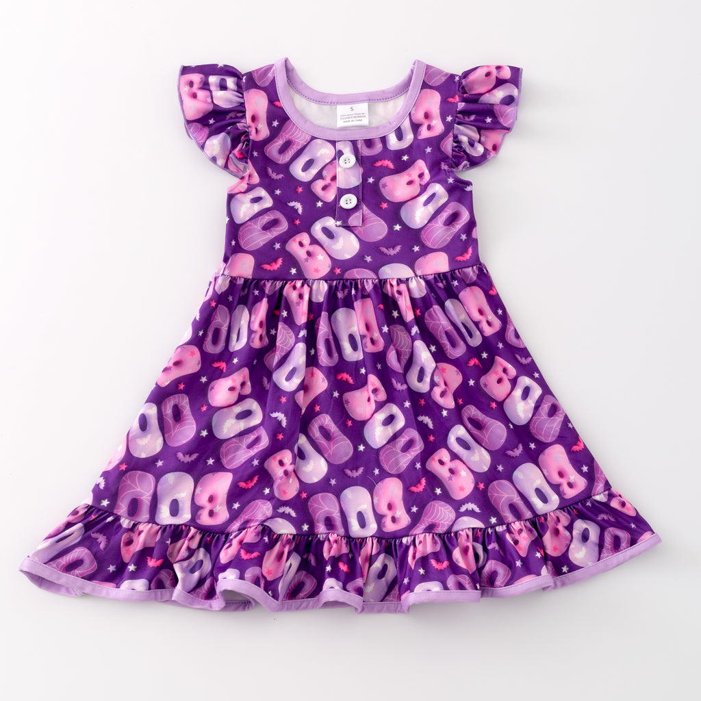 PURPLE BOO DRESS