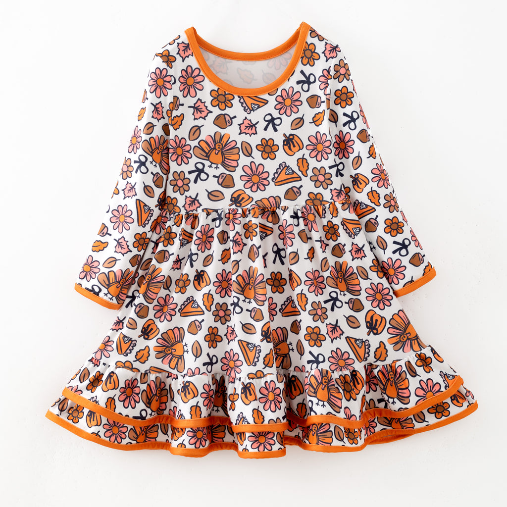 THANKSGIVING TIER DRESS -  Fall2025