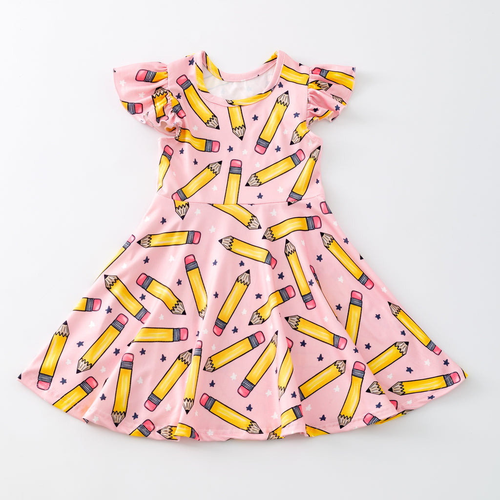 PENCIL PINK DRESS
