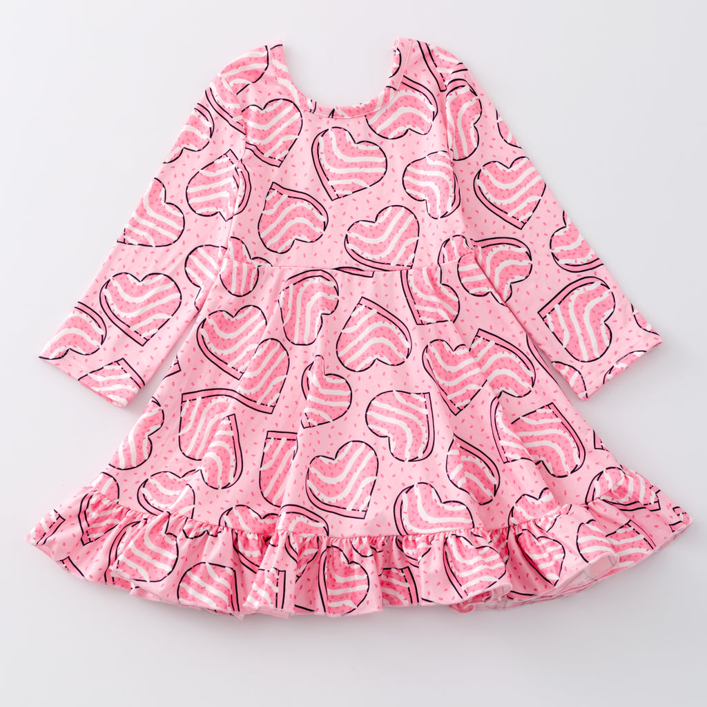 VALENTINE HEART CAKES DRESS