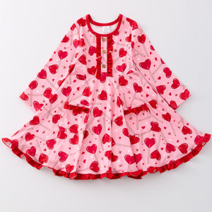 VALENTINE POP DRESS WITH POCKETS